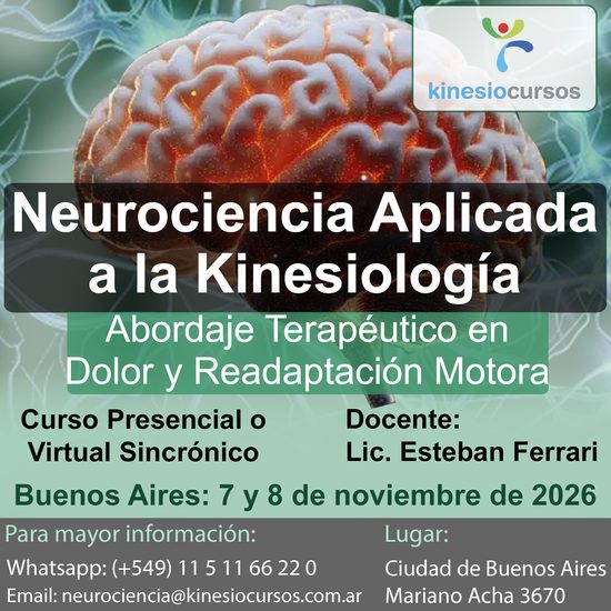 Neurociencia Aplicada a la Kinesiología